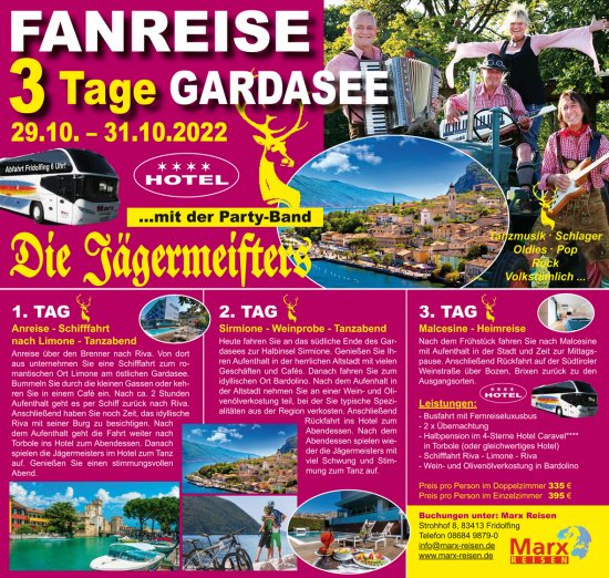 http://die-jaegermeisters-band.de/media/2022 Fanreise zum Gardasee/01_Fanreise_Plakat.jpg